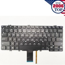 New US Backlit Keyboard for Dell Latitude 7300/5300 2-in-1 2RDRV 5GJY7 picture