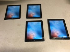 4x Lot of Apple iPad 2nd Gen A1395 16GB Vintage Obsolete iOS 9.3.5 UNLOCKED #17 picture