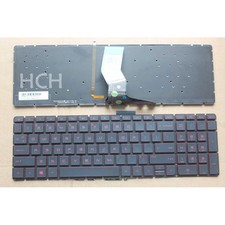 FOR HP Pavilion Star Wars 15-an050nr 15-an051dx KEYBOARD Red backlit US No Frame picture