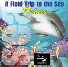 A Field Trip To The Sea Deluxe PC MAC CD learn ocean animals life NEW SEALED #19 picture
