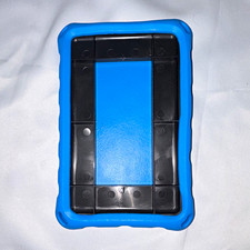 Blue Rugged Impact Resistant Silicone/Gel/Rubber for Amazon Fire 7 picture