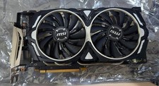 MSI GTX 1070 Video Card GTX 1070 ARMOR 8G *FOR PARTS* picture