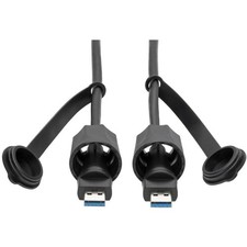 Tripp Lite by Eaton USB 3.0 SuperSpeed A to A M/M Cable Industrial IP68 Shielded picture