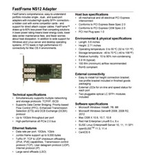 ATTO FastFrame FF-NS12 2-Port LC SFP+ 10GbE PCIe2.0 Network Adapter FULL Profile picture