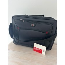 Wenger Swiss Army Laptop Briefcase Black Checkpoint Friendly Messenger Bag picture