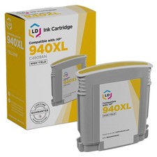 LD Replacement Replacement for HP 940XL/C4909AN HY Yellow Ink Cartridge picture