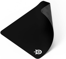 Steelseries Qck Large Gaming Mousepad — Black — Non-Slip Silicone Rubber Base — picture