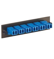 Icc 6-port Duplex Fiber Optic Patch Panel - 6 X Lc (icfopl16bk) picture