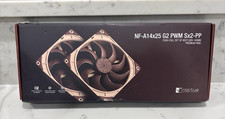 Noctua NF-A14x25 G2 PWM, High-Performance Quiet Fan 140mm 2 PACK NO ACCESSORIES picture