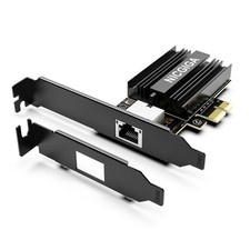 2025 NEW 10G Base-T PCI-e4.0 X1 Network Card, Marvell AQC113 Controller, 10Gb... picture