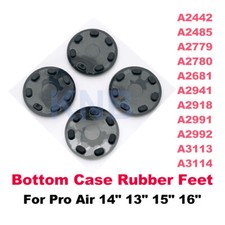 4pcs/set New Bottom Case Rubber Feet For Macbook Pro Air A2442 A2485 2021-2023 picture