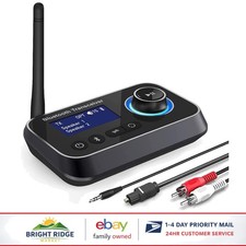Multi-use Bluetooth Transmitter Receiver for Home Stereo System Enhancement picture