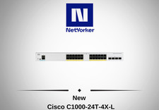 NEW Cisco C1000-24T-4X-L 24 Port Gigabit Ethernet + 4x 10G SFP+ L2 Switch picture
