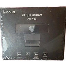 Nuroum 2K Webcam with Noise-Canceling Mics, USB, Plug-and-Play picture