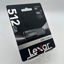 Lexar JumpDrive S80 512GB USB 3.2 Gen 1 Flash Drive 150MB/s AES-256 - New In Box picture