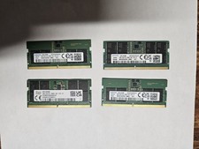 Sk Hynix Samsung 16GB PC5-5600B Samsung 8GB PC5-5600B Laptop RAM Mixed Lot Of 4 picture