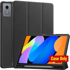 Soft TPU Back Case for Idea Tab 11 inch 2025, Auto/Sleep Feature, Pen Holder, Bl picture