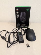 Razer Viper Ultimate Wireless Gaming Mouse w/ Charging Dock Dongle Box Black picture