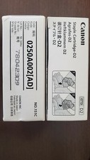 Genuine Canon D2S (0250A002) (3/box) Staples - NEW  picture