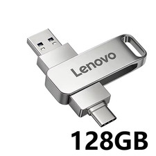 Lenovo USB 3.2 512GB OTG Flash Drive USB-C Type-C Metal Memory Stick Pen Drive picture