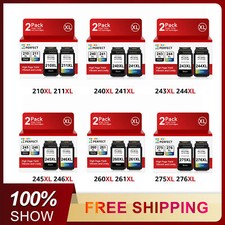 PG-210XL 240XL 243XL 245XL 260XL 275XL BK&Color Ink Cartridges for Canon Printer picture
