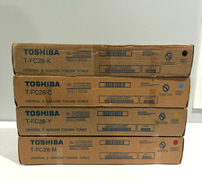 Toshiba T-FC28-C, T-FC28-Y, T-FC28-M, T-FC28-K, Toner Set x4 For 2330C 3530C NEW picture