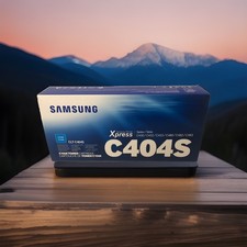 Genuine Samsung CLT-C404S Cyan Toner Cartridge C430 C432 C433 C480 C482 C483 NIB picture