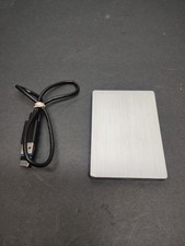 Toshiba Canvio Slim Portable 500GB External Hard Drive HD HDD Silver USB 3.0 VGC picture