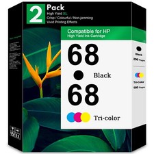68 Ink Cartridge Compatible for HP 68 Envy 6552e 6555e 6155e 6152e 6558e picture