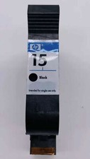 HP 15 Black Genuine C6615DN Black Ink cartridge for Deskjet Printer PSC OEM NEW picture