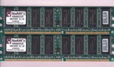 512MB 2x256MB PC3200 KINGSTON KVR400AK2/512R DDR-400 INFINEON Memory Kit DDR1 picture