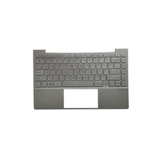 New For HP ENVY 13-BA Series Palmrest Upper Case With Backlit Keyboard Silver picture