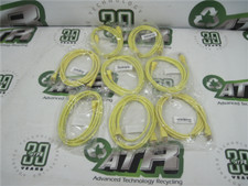 Lorom 72-1482-01 6ft Yellow Ethernet Cables 24AWG New in Bag - Lot of 8 Bags picture