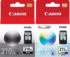 GENUINE Canon PG-210xL CL-211XL  Ink Cartridge for PIXMA MP280 MX350 MX410 picture