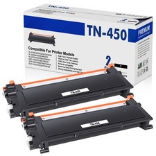 2x TN450 Toner Cartridge for Brother HL-2270DW HL-2280DW HL-2240 Intellifax 2840 picture
