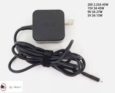 US 45W charger USB-C adapter for ASUS Chromebook  C436, CX1, CX3, CX5, CM3, CM14 picture