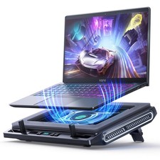 llano Laptop Cooler, Gaming Cooling Pad with 3500RPM Black NO RGB picture