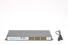 Steamemo GPOE224 24-Port PoE Network Switch With SFP101P SFP to RJ45 Transceiver picture