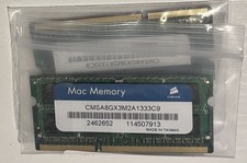 Corsair Mac Memory 8GB (2 x 4GB) PC3 8500 (DDR3-1066) Memory (CMSA8GX3M2A1333C9) picture