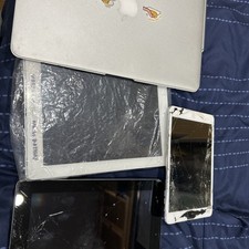 Junk Apple Tablet And Mac Book For Parts Only Look In The Pic picture