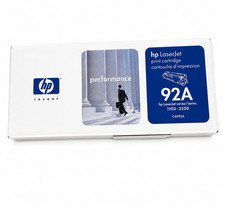 Genuine HP 92A Black Toner Cartridge C4092A HP LaserJet 1100-3200 picture