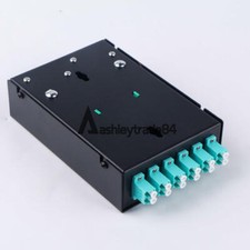 Fiber Optic Terminal Box 12 core LC MM OM3 adapter pigtail 6 Ports Patch Panel picture