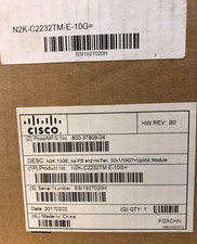 CISCO N2K-C2232TM-E-10GE N2K-C2232TM-E-10GE / Nexus 2000 Series Fabric Extender picture