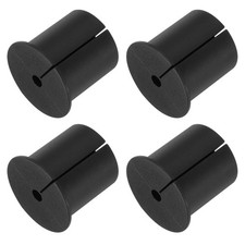 4Pcs Wall Grommets for Cables 1-3/8 Inch Cable Wall with 6.5mm Hole, Black picture
