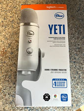 Blue Yeti USB Multi-Pattern Condenser Mic w/ Mute Button, Silver picture