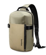 tomtoc Beige and Black Solid Shoulder/Messenger Laptop Shoulder Bag picture