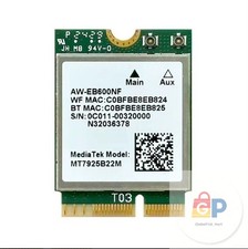 Genuine MediaTek MT7925B22M 6GHz 5400Mbps WiFi7 802.11be Tri-band Bluetooth5.3 picture