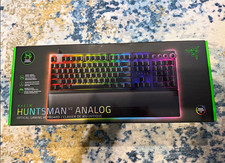 Razer Huntsman V2 Analog Wired USB RGB Illuminated Gaming Keyboard Black Rest picture