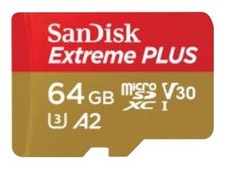 SanDisk Extreme Plus microSDXC+SD Secure Digital (SD) 64GB SDSQXBU-064G-GN6MA picture