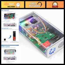 Raspberry Pi 5 PC Case Kit with Cooling Fan, 128GB NVMe SSD, 5MP Camera, OLED Sc picture